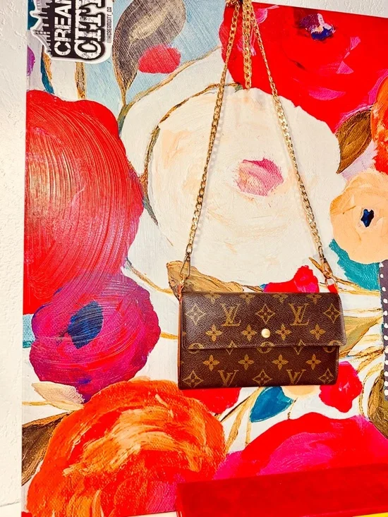 Louis Vuitton Monogram International trifled long wallet - Picture 2 of 13